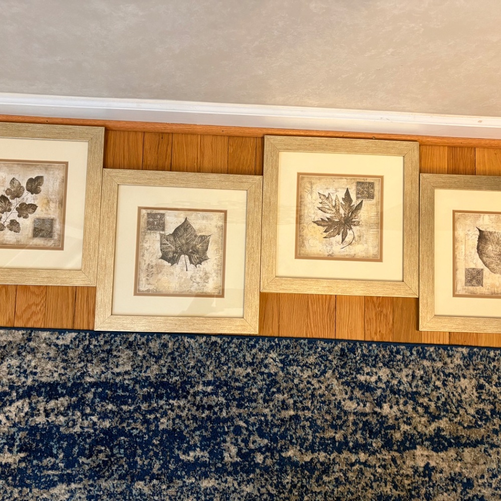 BOTANICAL LEAF PRINTS (FOUR ) - Picture 6 of 8